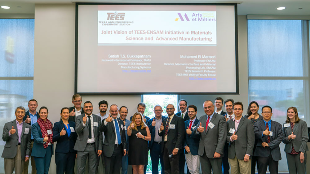 The workshop, held Oct. 16-18, built on the two before it in hopes of presenting the vision for the AM2 Consortium on Industry 4.0, which seeks to strengthen this partnership and advance technology surrounding artificial intelligence and data science for smart manufacturing in the future. | Image: Texas A&M Engineering